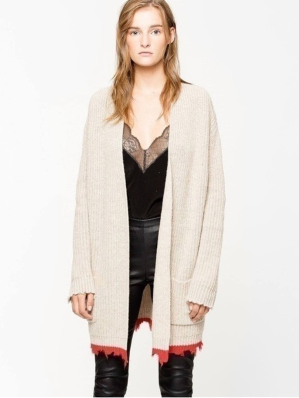 Zadig & Voltaire Rita Wy Grandpa Cardigan Sweater | Wool/Yak